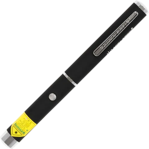 ACE Lasers AG-1 groene laserpen 5–50 mW in zwarte behuizing