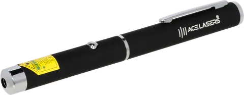 Groene laserpen AG-1 van opzij gezien