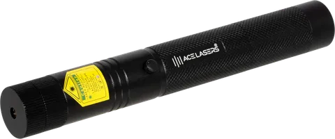 Groene laserpen AGP-1 Pro van opzij gezien
