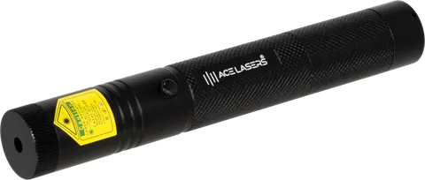 Groene laserpen AGP-3 Pro van opzij gezien