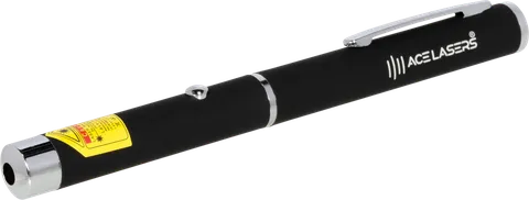 Rode laserpen AR-1 van opzij gezien