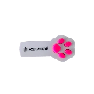 Rode-stiplaser voor katten en honden 5 mW, wit – productfoto 3
